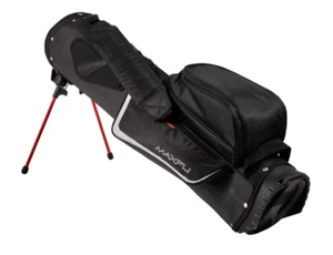MAXFLI SUNDAY Golf Club Stand Bag - 5 Pockets - 3-Way Padded - Black - Picture 1 of 6