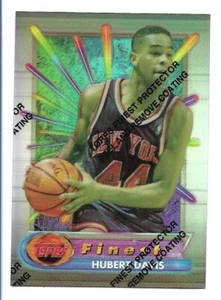 Hubert Davis 1994-95 Finest Refractor #144 New York Knicks - Picture 1 of 2