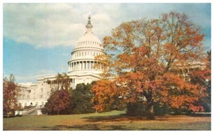 Vintage Unposted Postcard United states capital building Washington DC - Picture 1 of 2