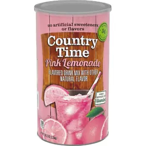 Country Time Powdered Lemonade Drink Mix (82.5 Oz.) - (1 Pack) (Pink Lemonade) - Picture 1 of 12