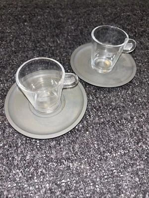 Genuino Nespresso View Collection Espresso 2 tazas y 2 platillos - Vintage - 50 ml Foto 1 de 4