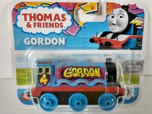 Graffiti Gordon Thomas & Friends Spingere lungo il treno motore in metallo - Foto 1 di 4