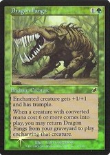 MTG - Scourge - Dragon Fangs - Foil - NM