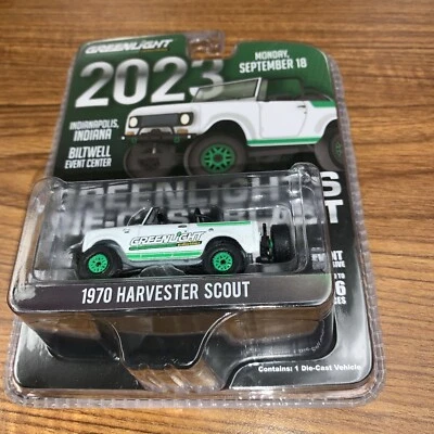 Greenlight TDP 2023 Die-Cast Blast Exclusive 1970 HARVESTER SCOUT Limited to 576 - Image 1 of 4