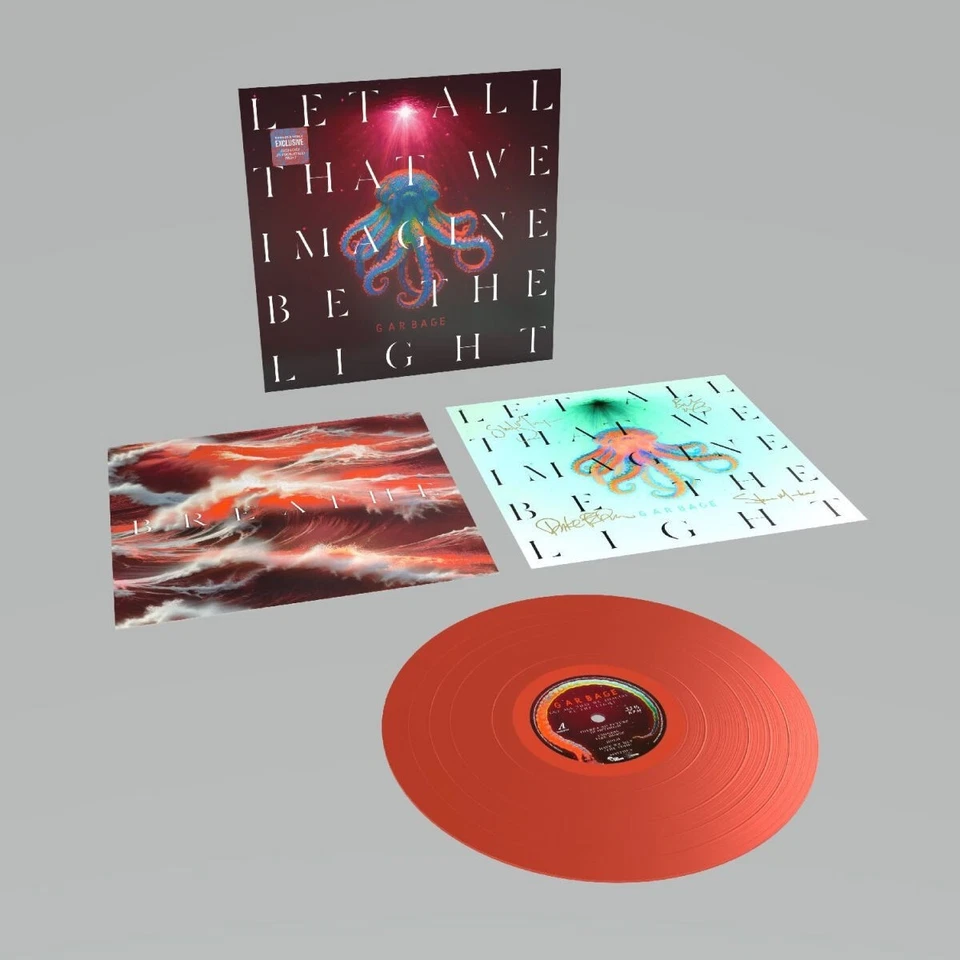 Garbage Let All That We Imagine Be The Light SIGNED Vinyl LP Insert Orange NEW - Image 1 of 1