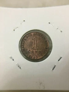 (JC) 1 (one) sen (cent) Malaya Keris 1962 - EF/AUNC - Picture 1 of 2