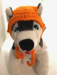 Dog Hat Pet Hat Knitted Crocheted Handcrafted USA  NEW  MEDIUM - Picture 1 of 196