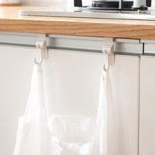 6Pcs Multifunctional Door Back Clothes Hook Rotatable Clasps for Bedroom Kitchen