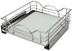 Rev-A-Shelf PULL OUT BASKET Reversible Shelf, For Cabinet- 450mm Or 500mm - Picture 1 of 7