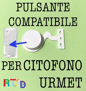 Pulsante CITOFONO URMET rinforzato tasto - Foto 1 di 3