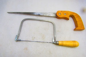 Keyhole & coping saws, two pieces - Picture 1 of 8
