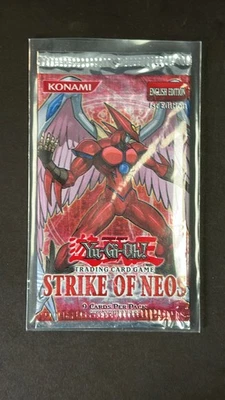 Yu-Gi-Oh  Strike Of Neos 1st Edition Factory Sealed Booster Pack - Image 1 of 2