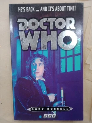 Doctor Who He's Back... And It's About Time 1996 Novelization Paul McGann DrNo.8 - Image 1 of 2