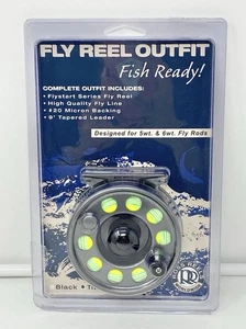 Ross Worldwide Flystart 2 Fishing Reel Titanium For 5wt. & 6wt. Fly Rods READ - Picture 1 of 15