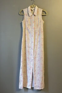 Portraits By Northern Isles Beige/Pink Floral Dress.  Size 4  - Picture 1 of 12