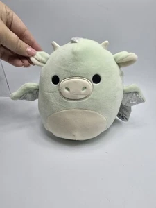 Original Squishmallows Drew der grüne Drache Plüschtier KellyToy 7 Zoll - Bild 1 von 4