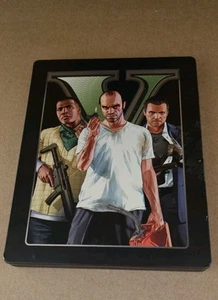 Grand Theft Auto V Five 5 Steelbook Edition PS3 Playstation 3 Game + Manual Map - Picture 1 of 4