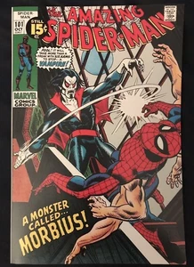 AMAZING SPIDER-MAN #101 (1971) 1st Morbius; Coverless with HQ Facisimile cover - Picture 1 of 6