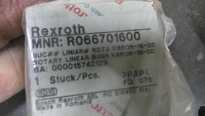 Bosch / Rexroth R066701600 KBRON-16-DD Rotary Linearbuchse - Bild 1 von 3