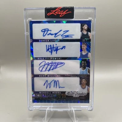 2023 Leaf Octographics Lively, Filpowski, Williams, Bacot, Love DUKE vs. UNC - Image 1 of 2