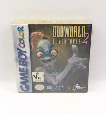 Oddworld Adventures 2 Game Boy Color Game Factory Sealed Boxed CIB AUS  - Image 1 of 4