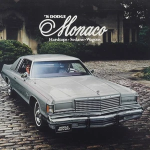 Dodge Monaco 1976 folleto de ventas de concesionarios nuevo de stock Brougham techo rígido sedán anuncio - Imagen 1 de 5