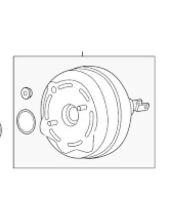 POWER BRAKE BOOSTER 34336851098 2014-2016 BMW 435I BMW - Imagem 1 de 4
