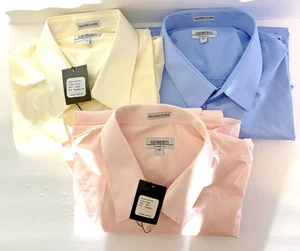 Lot of 3 NWT Gioberti Classic Fit Mens Short Sleeve Button Up Shirt Size 4XL - Picture 1 of 4