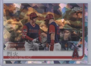 SHOHEI OHTANI 2019 Topps Chrome SAPPHIRE REFRACTOR "GETS HOT" Angels Trout #367 - Picture 1 of 2