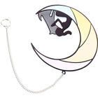  Home Hanging Ornament Moon Dog Pendant Home+decor for Entryway The Painted