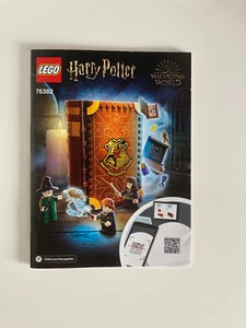 Lego 76382 Anleitung Hogwarts Moment: Verwandlungsunterricht Harry Potter - Bild 1 von 2