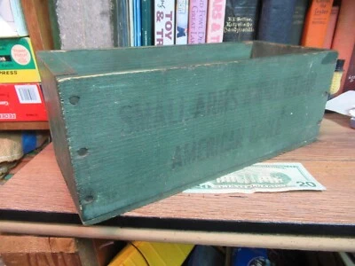 AMERICAN EAGLE 410 GA Shotgun Shells BOX Wooden Crate Ammo EMPTY CARTRIDGE - Image 1 of 4