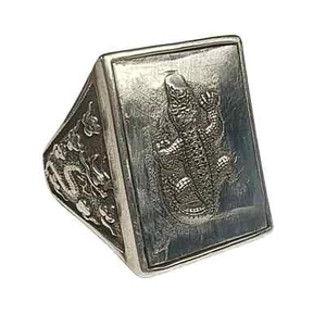 Iron meteorite Ring ,Gift, anniversary gift, meteor, Meteorite Ring,Adjusta K22 - Picture 1 of 6
