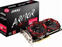 MSI - ARMOR MK2 8G OC AMD Radeon RX 570 8GB GDDR5 PCI Express 3.0 Graphics Ca...