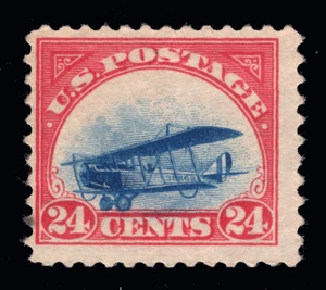 MOMEN: US STAMPS #C3 VAR. LOW PLANE MINT OG VLH LOT #93823* - Picture 1 of 2