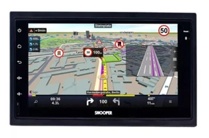 Snooper SMH-520DAB Navigation Wireless Apple CarPlay Android Auto DAB Autoradio - Bild 1 von 4
