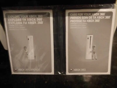 XBOX 360 ARCADE Game System Manual & Warranty Booklets **NEW & SEALED** - Image 1 of 2