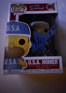 Dan Castellaneta autographed signed Homer Simpson Funko Pop Beckett BAS coa - Picture 1 of 2