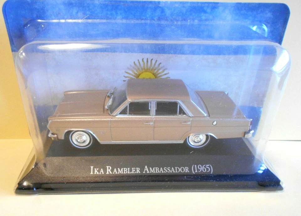 Die Cast Ika Rambler Ambassador (1965) - Autos Inoubliables 1/43 Scat G - Photo 1/1
