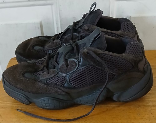 Scarpe ADIDAS YEEZY 500 Utility F36640 V2 KANYE WEST BELUGA SESAME scamosciate. Tg 10