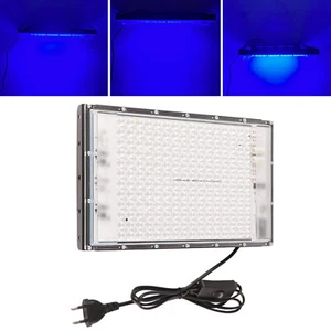 Tanning Lamp 192 LEDs 460nm Full Blue Lamp Portable Tanning Light US/EU Plug - Picture 1 of 9