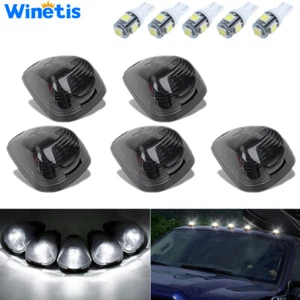 5X Luces de marcha marcador de techo de humo de cabina blancas LED para Ford F250 F-350 Super Duty - Imagen 1 de 12