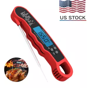 Termometro digitale lettura istantanea carne veloce per cucina alimenti cottura barbecue griglia - Foto 1 di 10