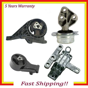 Engine Motor Mount & Auto. Trans. Mount For 13-14 Chevrolet Malibu 2.4L Set 4pcs - Picture 1 of 11