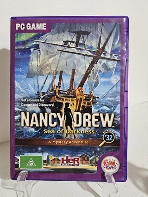 Nancy Drew Sea Of Darkness PC Video Game Mystery #32 VGC Interactive Aus Release - Image 1 of 4