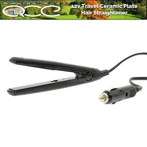Alisadora de pelo compacta de viaje de 12 V para auto de camping de festivales - Imagen 1 de 1