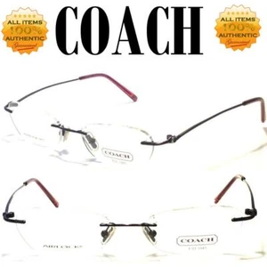 200$ NEW COACH  CHRISTINE 307 PURPLE AIRLOCK FRAME EYEWEAR EYEGLASSES 49-18-135 - Bild 1 von 5