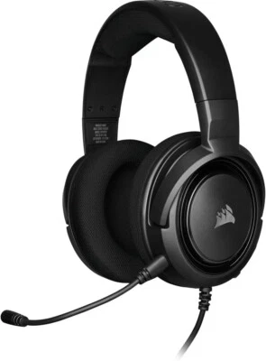 Corsair HS35 Stereo Gaming Headset, 50mm Neodym Lautsprecher - Schwarz✅ - Bild 1 von 3