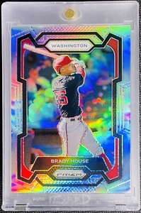BRADY HOUSE 2024 Panini Prizm Rookie SILVER PRIZM #53 Washington Nationals - Picture 1 of 2