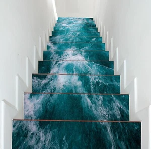 3D Magical Sea G113 Stair Risers Decoration Photo Mural Vinyl Decal Wallpaper E - Picture 1 of 6